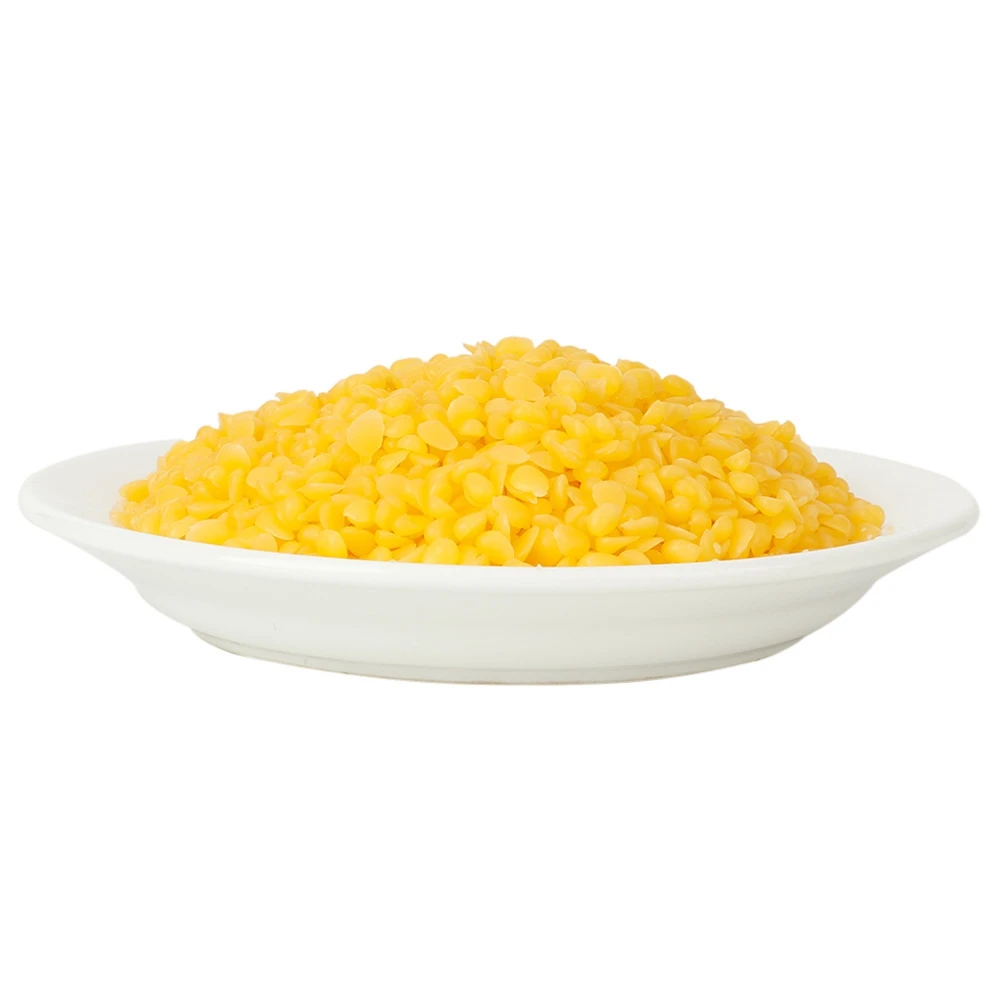 

Natural Granule Yellow Beeswax DIY Lipstick Lip Balm Cosmetics Material No Odor Beeswax(500g)