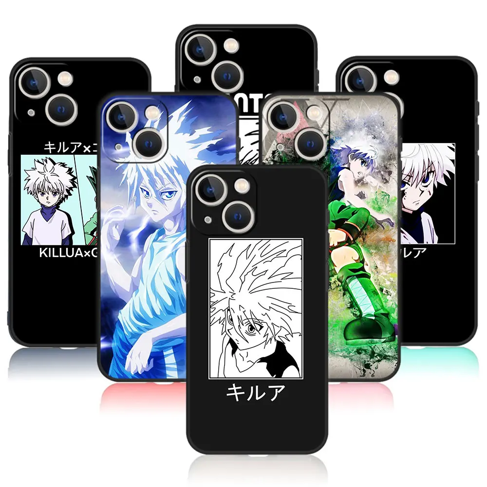 

Carcasa Case Style Matte For iPhone 8 Plus 12 XR 14 7 X 11 13 Pro Max XS SE Mini SE2022 6S 5 6 SE2 Anime Hunter X hunter