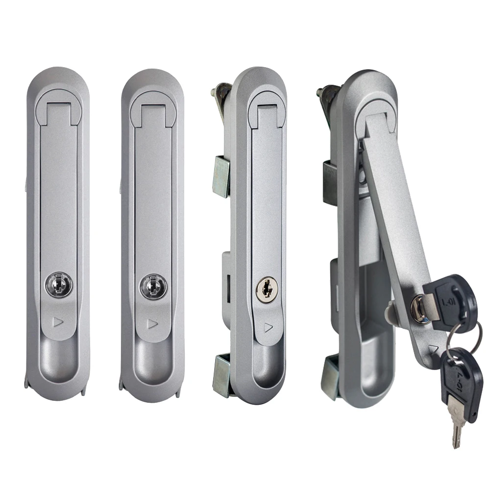 

4PCS Zinc Alloy+ABS Industrial Panel Locks Distribution Box Pop Up Lock Chassis Lock Electric Cabinet Door Locks Mechanical Lock