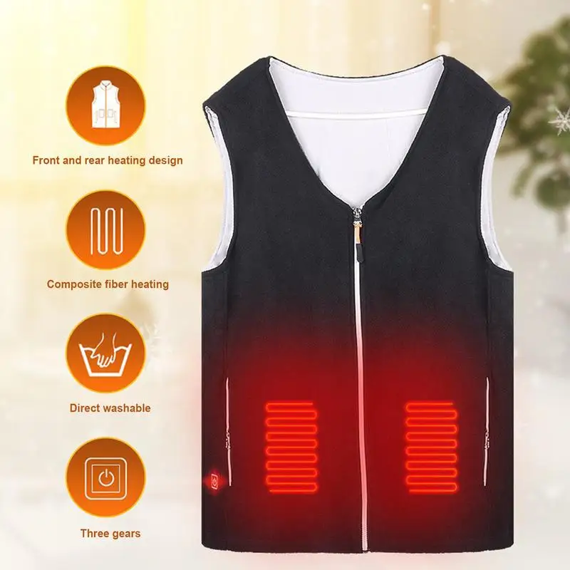 Мужские флисовые куртки с подогревом 5 теплая куртка жилет умный легкая уличная