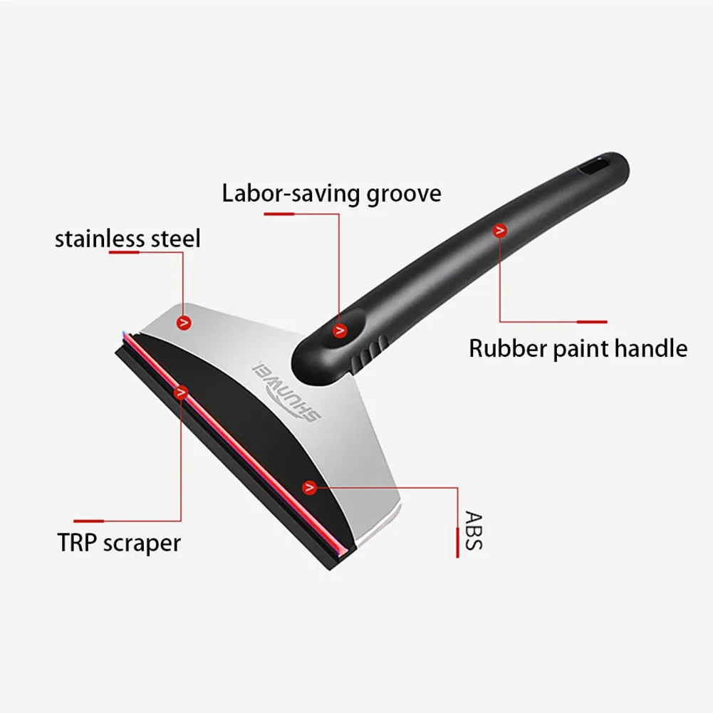 

Car Winter Ice Snow Shovel Ice & Snow Shovel 24.5X14cm Extra-long Handle