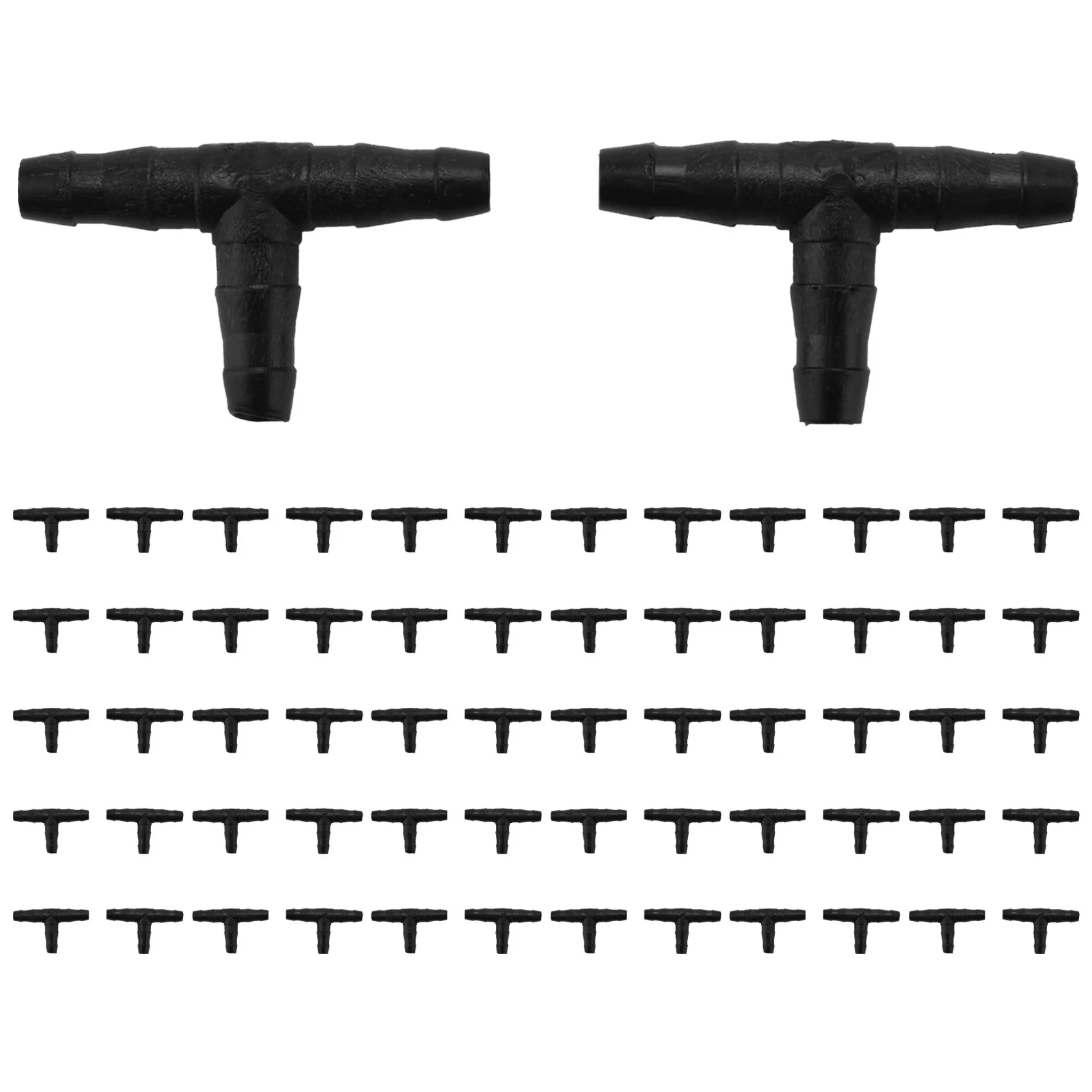 200 шт. 1/4 дюйма универсальные колючие тройники для капельного орошения