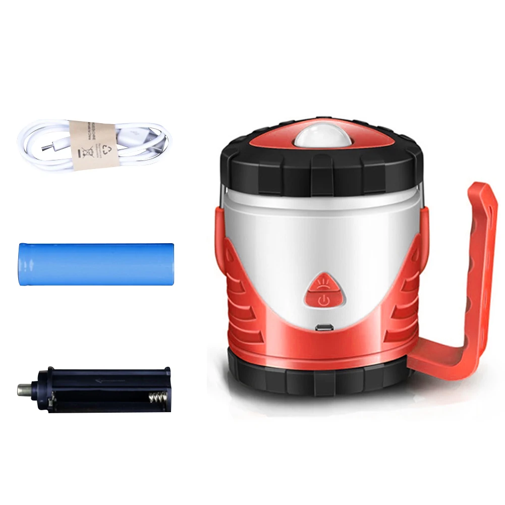 

Hiking Hanging Camping With Handle Rechargeable Telescopic Night Fishing Bright Led Outdoor Emergency Light