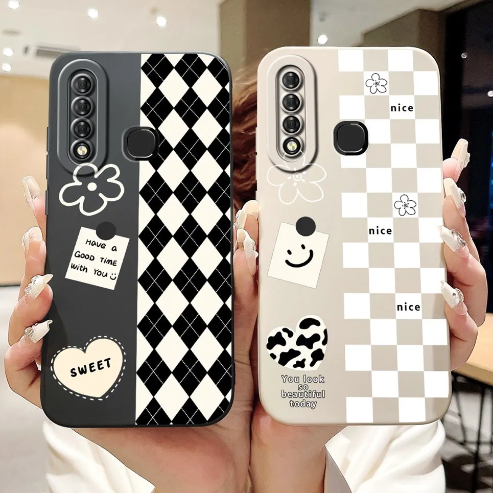 Для Infinix S4 X626 X627 Smart 3 Plus smart 3+ задняя крышка телефона Роскошный модный узор