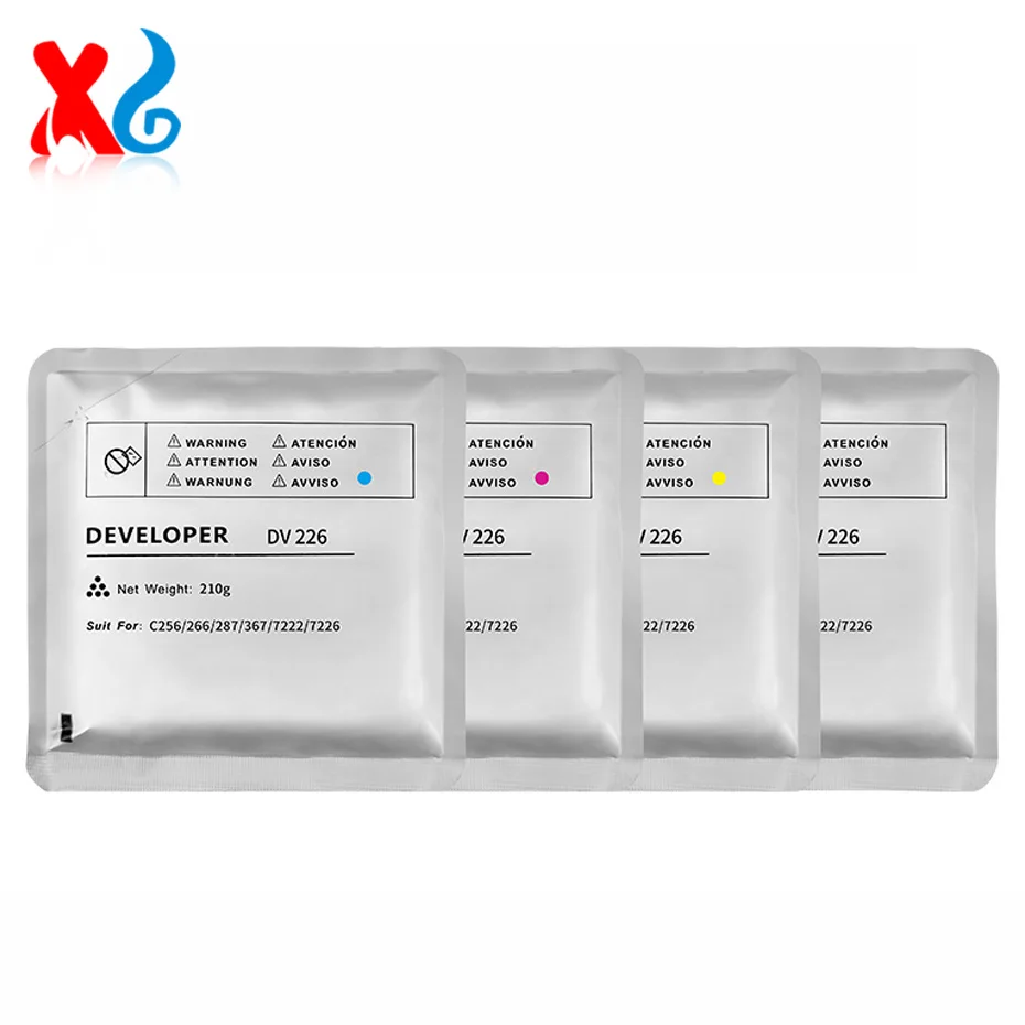 210g DV226 Разработчик для Konica Minolta C256 287 367 7222 7226 копировальный цветной носитель