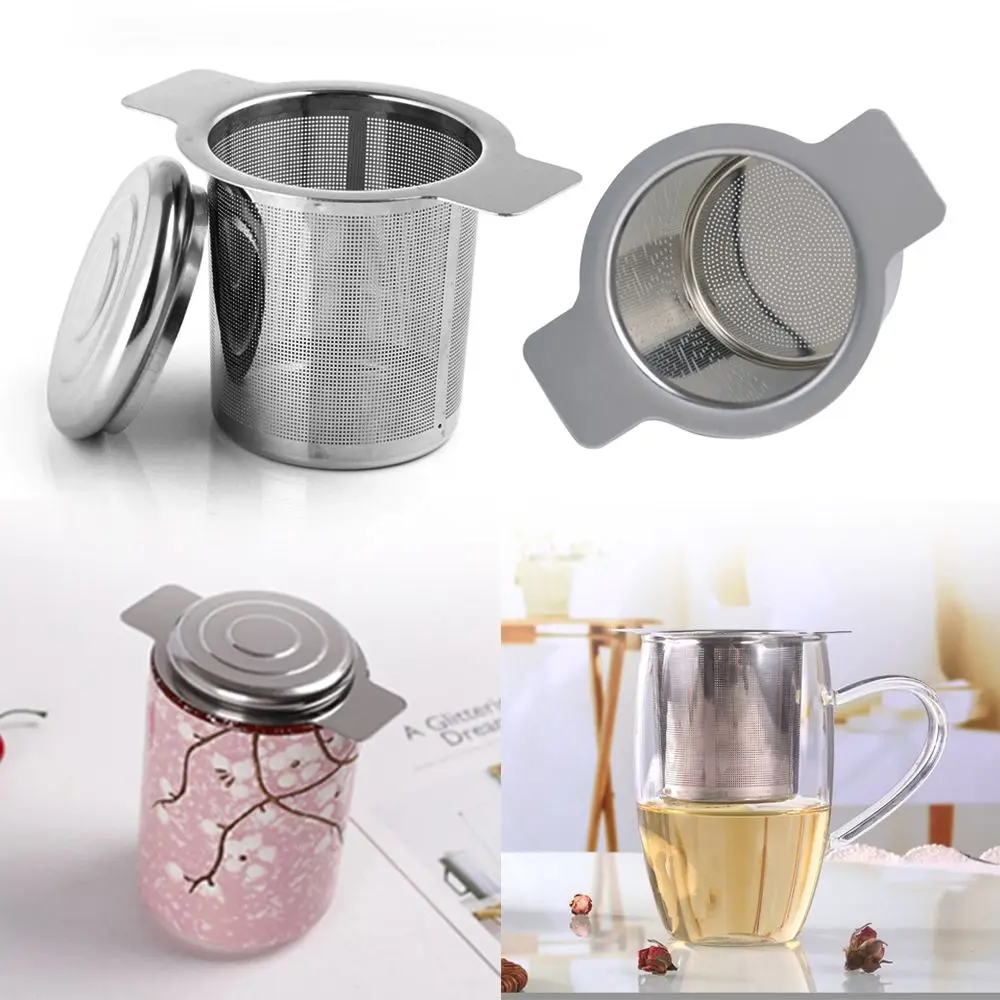 

Stainless Steel Tea Infuser Teapot Tray Spice Tea Strainer Herbal Filter Teaware Accessories Kitchen Tools Tea Infuser Tea Leak