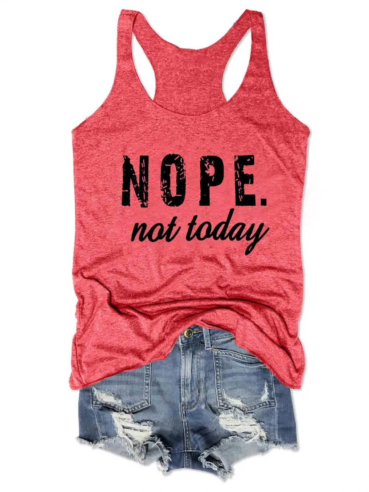 

Nope Not Today Women Tank Top
