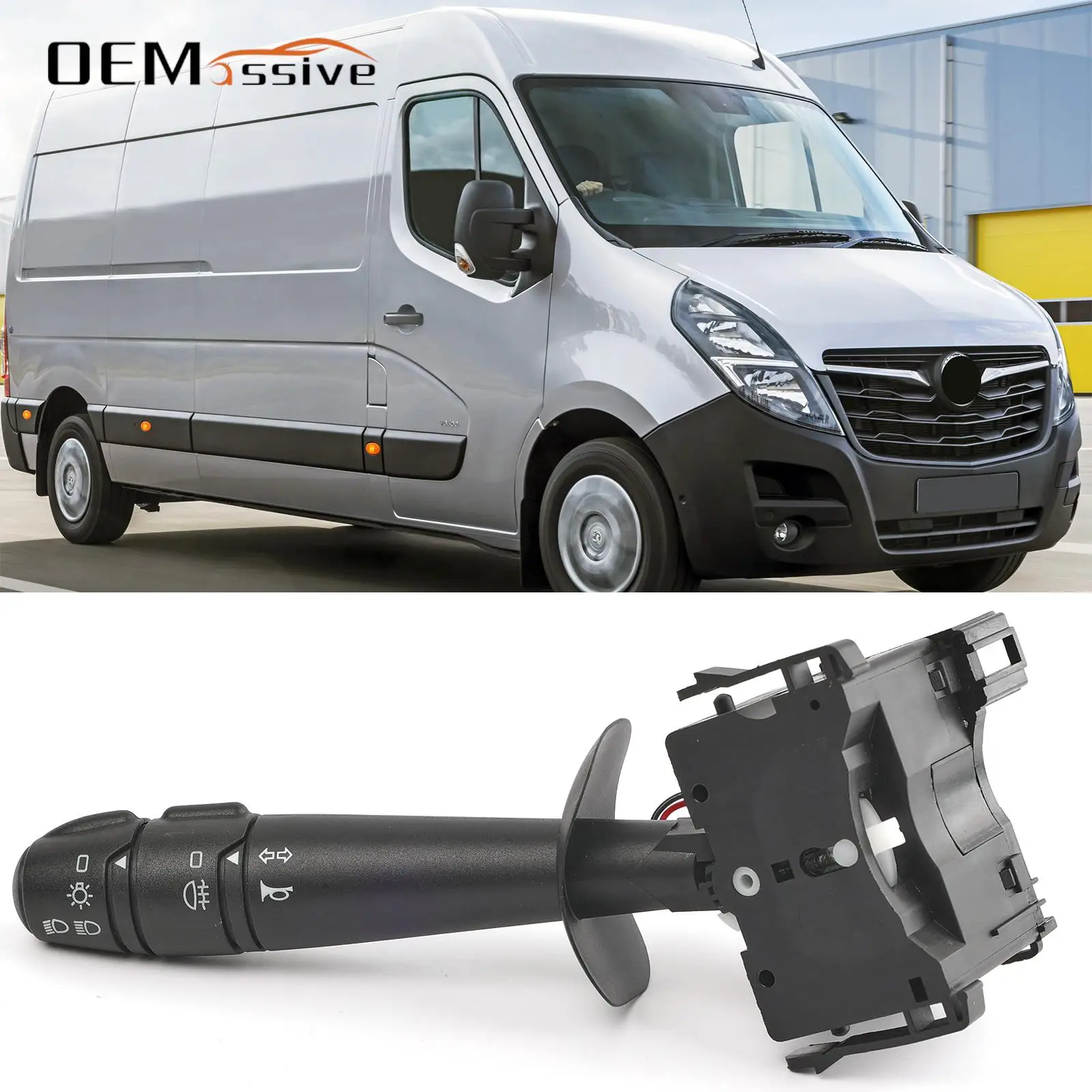 Автомобильная рулевая колонка, переключатель указателя поворота, переключатель круиз-контроля 7701057612   Для Vauxhall Movano Renault Master Mk2 Nissan Interstar