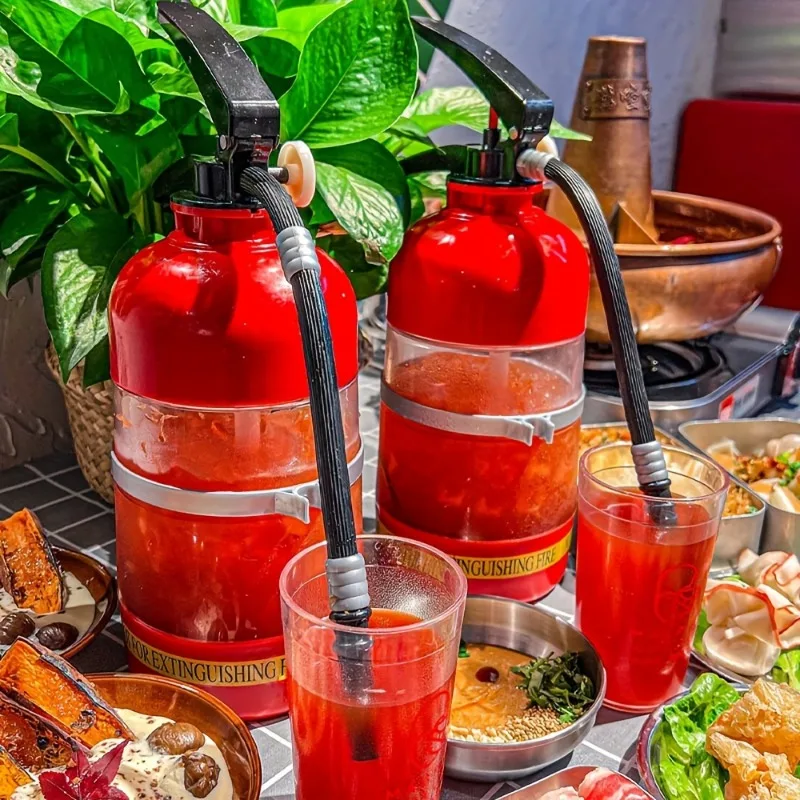 Новый диспенсер для пива и вина 1 5 л креативный ликера в форме огнетушителя