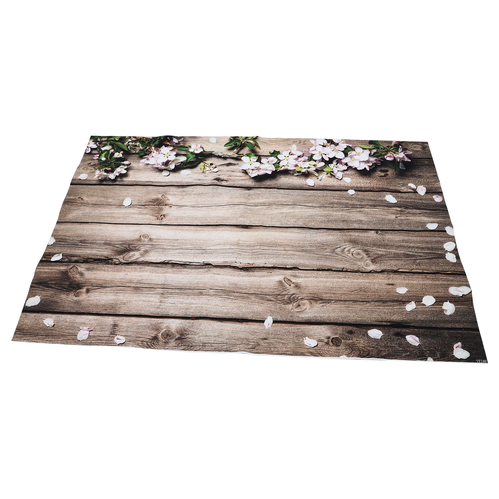 

1Pc Creative Beautiful Wood Floral Background Cloth for Ceremony Party Photography