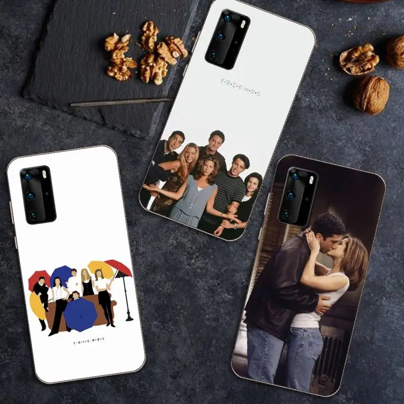 

tv friends Phone Case Transparent for Huawei P20 P30 P40 lite pro P smart 2019 honor 8x 10i