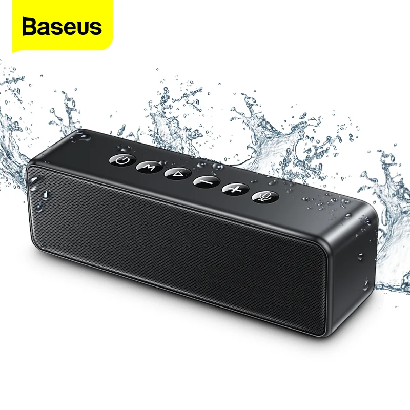 

Baseus Bluetooth Speaker Wireless Soundbar Portable Waterproof Outdoor Stereo Sound Box 20W Audio Output Dual Speakers Sound Bar