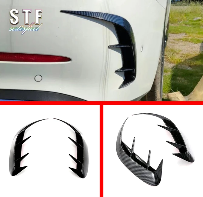 

ABS Rear Fog Light Side Trim For Mercedes-Benz C-Class W206 C180 C200 C300 2021 2022 2023