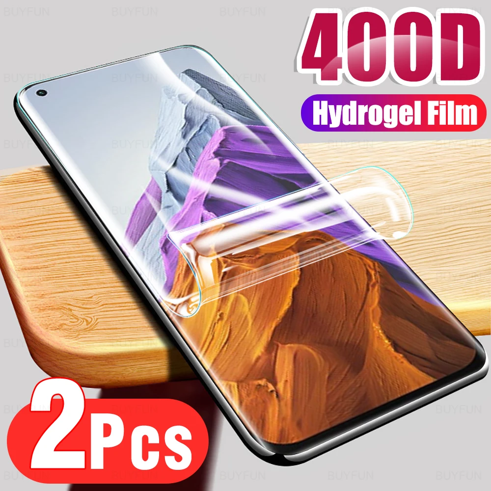 

2PCS Soft Cover Hydrogel Films for Xiaomi mi 11pro 11ultra 11lite 5G 4G 11T pro 10lite 10pro 10T lite 10T pro 12pro 12X 9lite