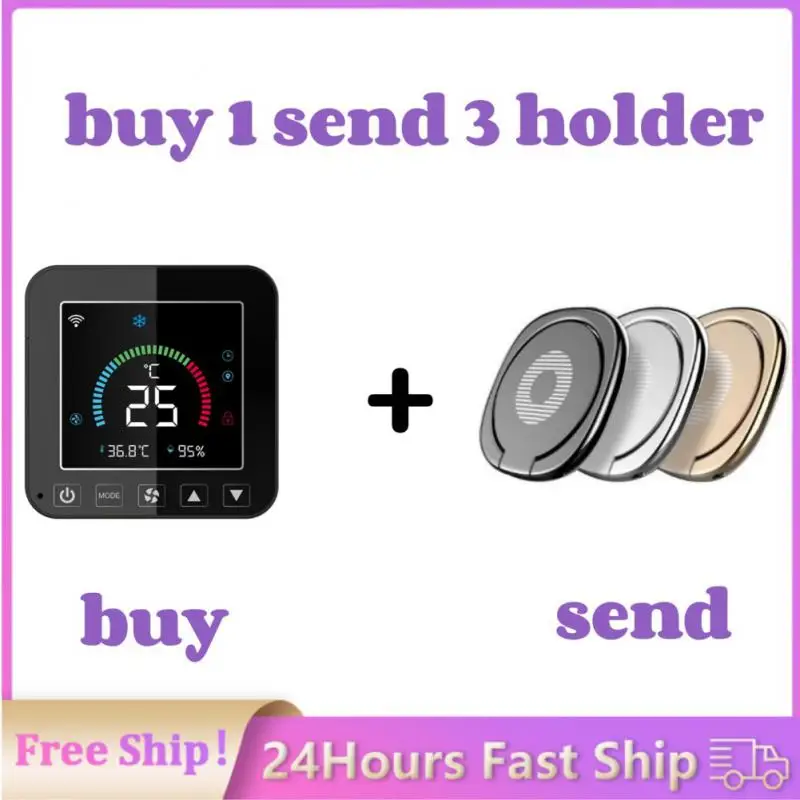 

Tuya WIFI Smart Temperature And Humidity Sensor Smart Home Indoor Intelligent Linkaged With Air Conditioner And Siren Alarm WiFi