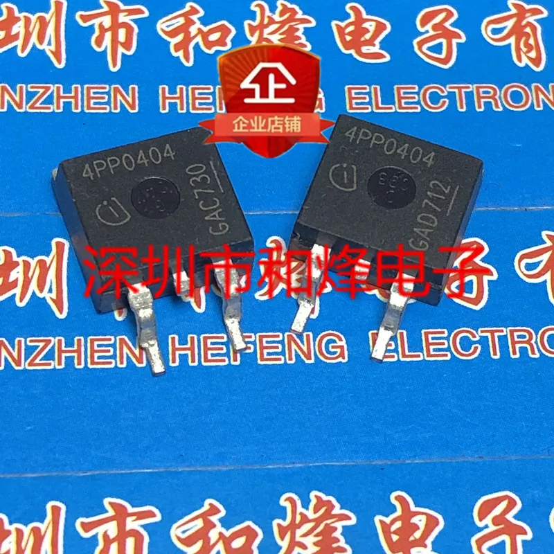 

Бесплатная доставка, модель 4PP0404 IPB120P04P4-04 TO-263 -40V 120A, 10 шт.