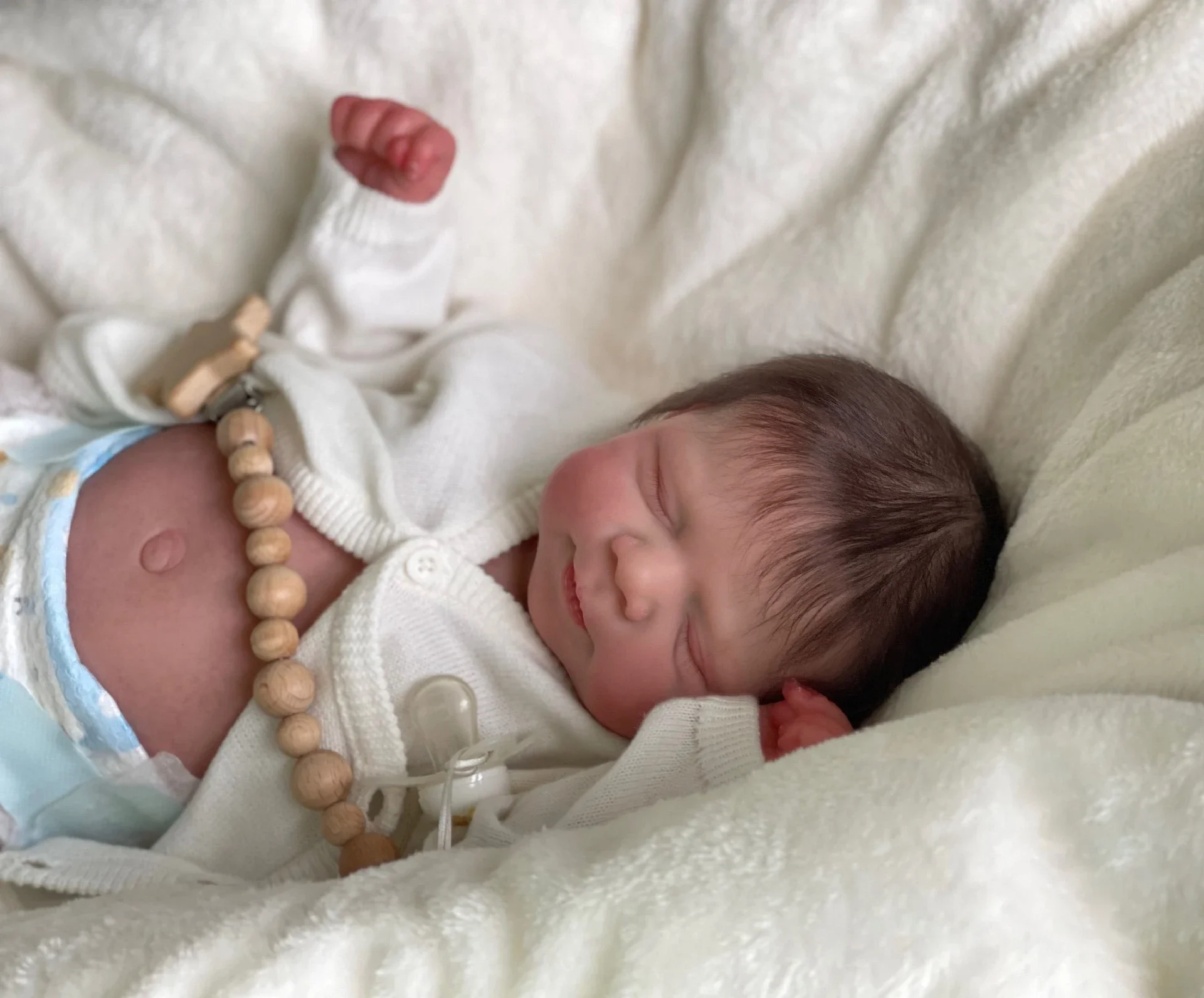 Кукла реборн 19 дюймов Реалистичная силиконовая виниловая кукла для