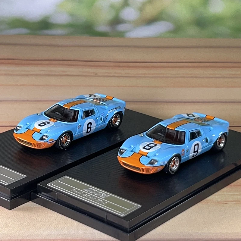 

ZOOM 1:64 Ford GT40 Mk1 (P/1075) No.6 / No.9 1969 Le Mans 24Hours Winner Gulf Diecast Model Car