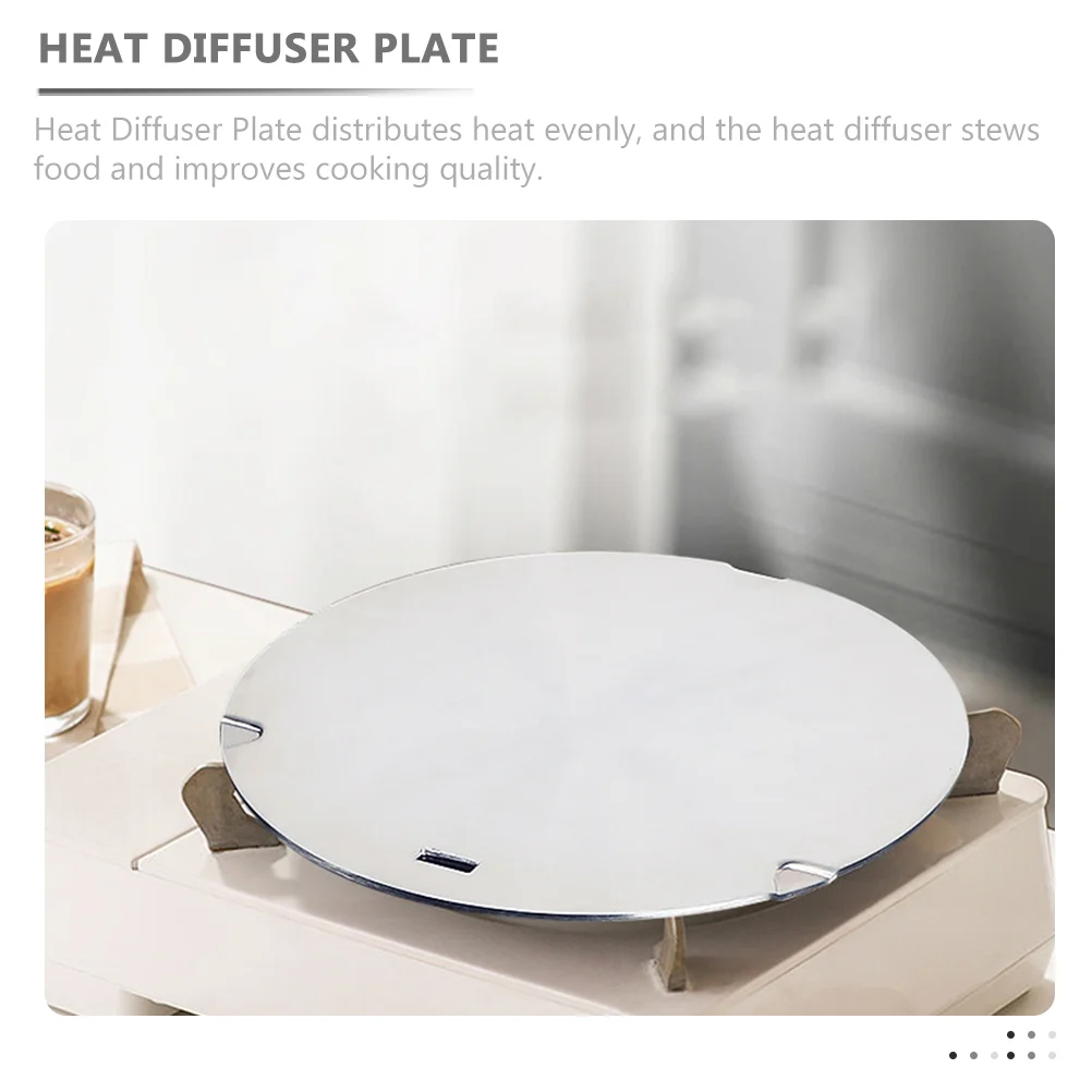 

Induction Cooker Adapter Kitchen Disk Gas Stoves Plate Thermal Guide Aluminum Alloy Heat Converter Cookware