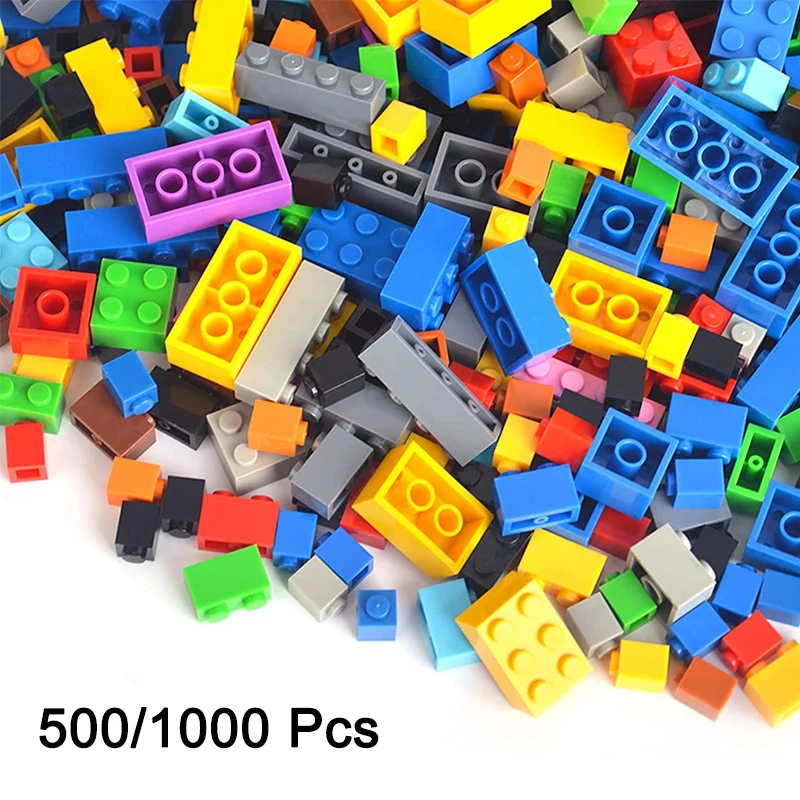 

Конструктор классический базовый для детей, 500 блоков, совместим со всеми основными брендами