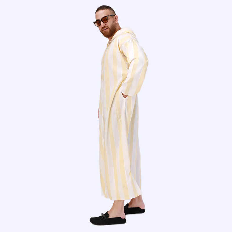 Muslim Men Clothing Fashion Jubba Thobe Abaya Musulmane Pour Homme Kaftan Looser Dress Dubai Saudi Arabia Pakistan Islamic Robe