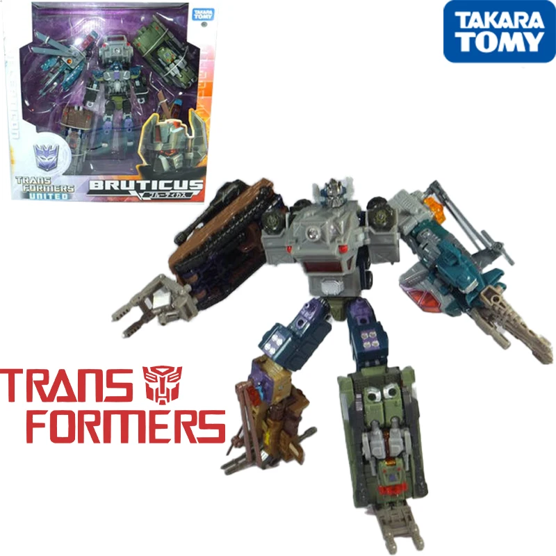 

Takara Tomy Transformers Un Special Edition Bruticus Action Figure Free Shipping Hobby Collect Birthday Present Model Toys