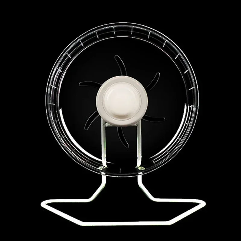 Прозрачные беговые колеса для хомяка Тренажерное колесо с металлической