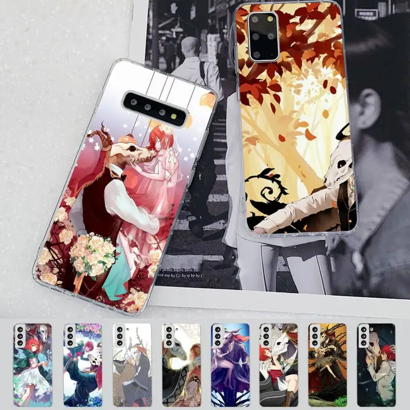 

MaiYaCa Ancient Magus Bride Phone Case for Samsung S21 A10 for Redmi Note 7 9 for Huawei P30Pro Honor 8X 10i cover