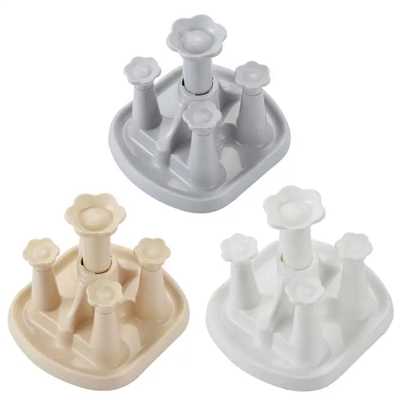 

1PC Creative Home Plastic Drain Cup Holder Water Cup Upside Down Storage Rack Kitchen Rack for Home Bar Tool TXTB1