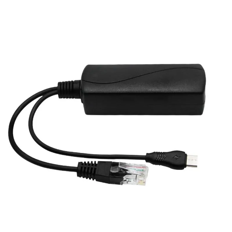 Разветвитель POE 48 В 5 USB Tpye-C Power Over Ethernet до Active Splitter RJ45 Женский для Raspberry Pi C6