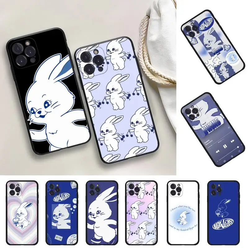 

K-Kpop N-NewJeans Phone Case For iPhone 14 11 12 13 Mini Pro Max 8 7 6 6S Plus X SE 2020 XR XS Funda Case