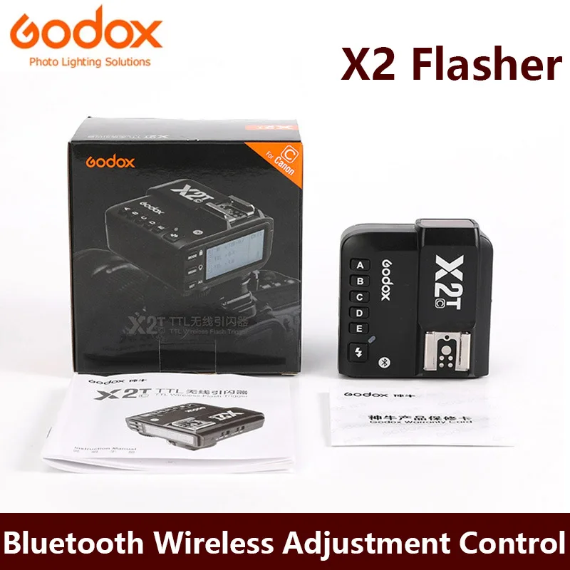 Беспроводной триггер вспышки Godox X2T-C X2T-N X2T-S X2T-F X2T-O X2T-P TTL
