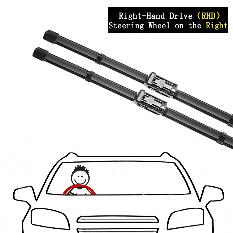 

Автомобильные щетки стеклоочистителя для Toyota Camry XV80 XV 80 2024 2025 2026, щетки стеклоочистителя, аксессуары для лобового стекла переднего стекла