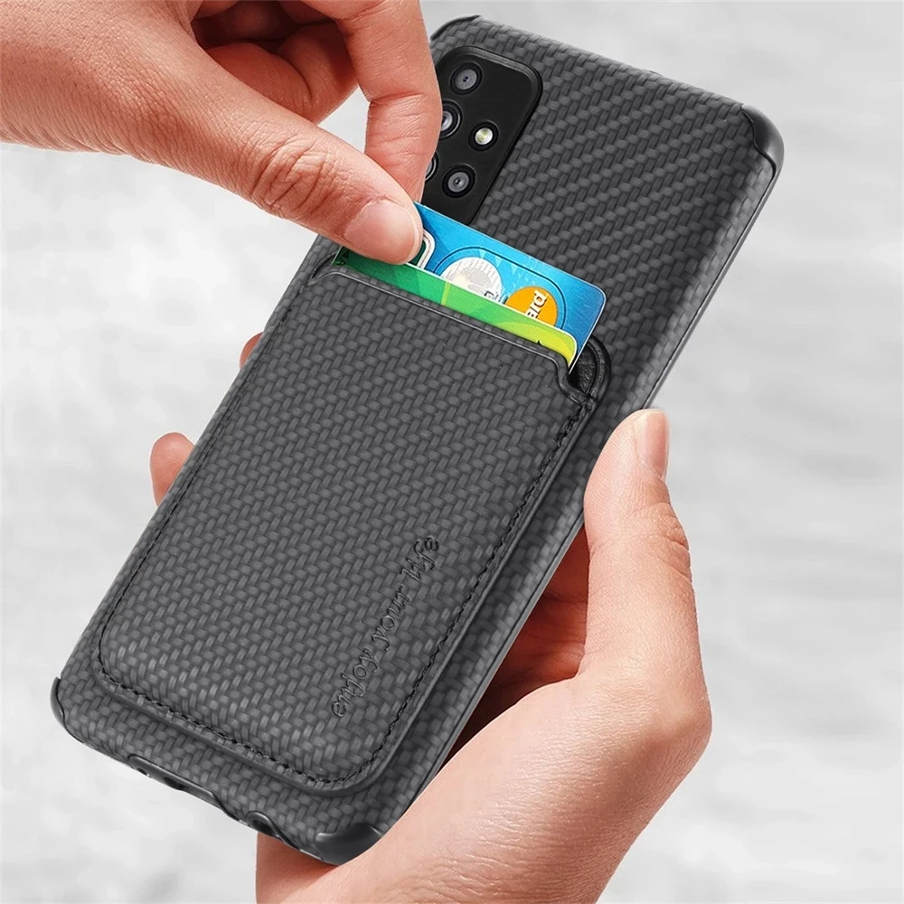 Чехол для Samsung Galaxy S20 S21 S22 Ultra Plus FE + S10 Магнитный съемный тонкий чехол с держателем