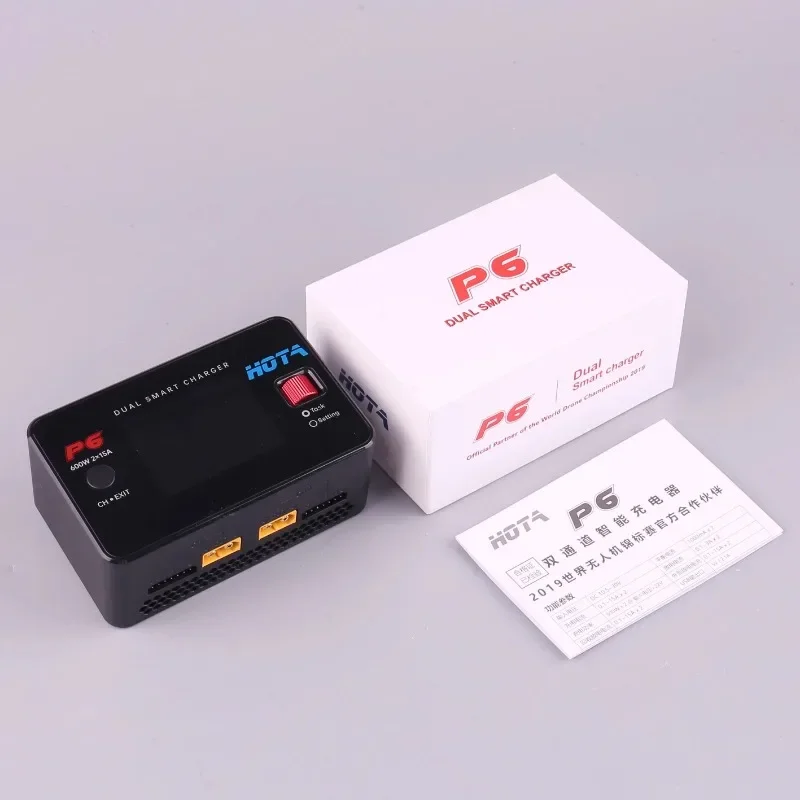 HOTA P6 интеллектуальное балансное зарядное устройство модель самолета автомобиля