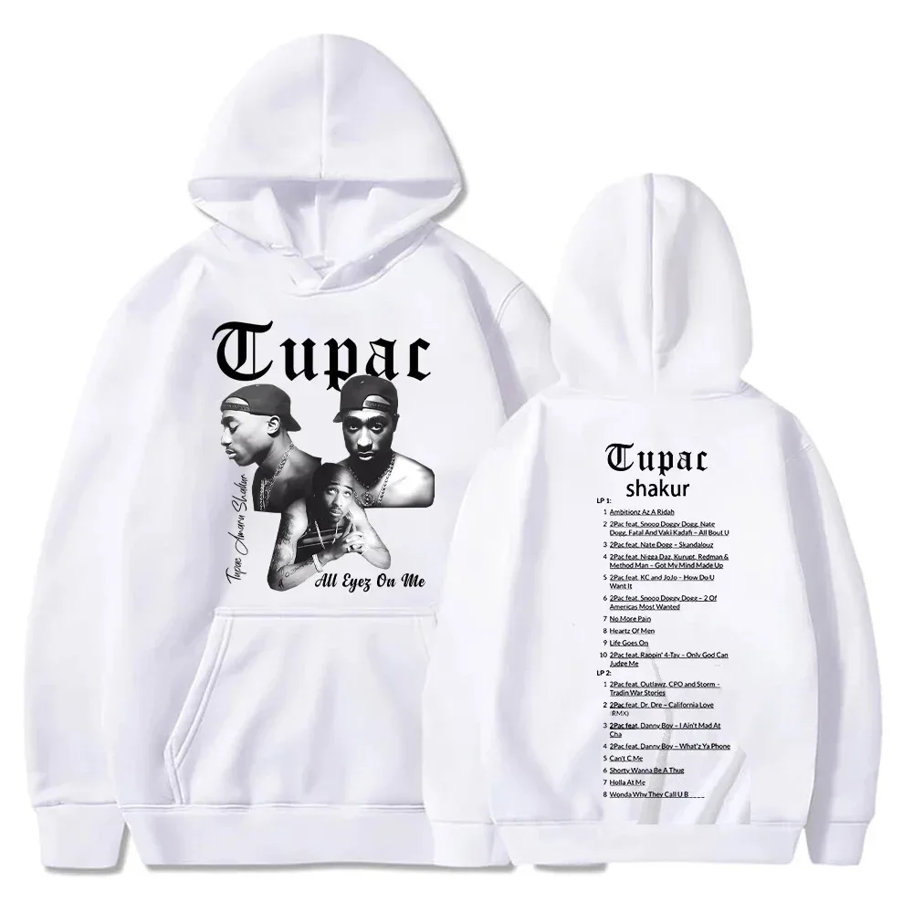 Толстовки с капюшоном Tupac 2pac для мужчин и женщин одежда в стиле хип-хоп надпись
