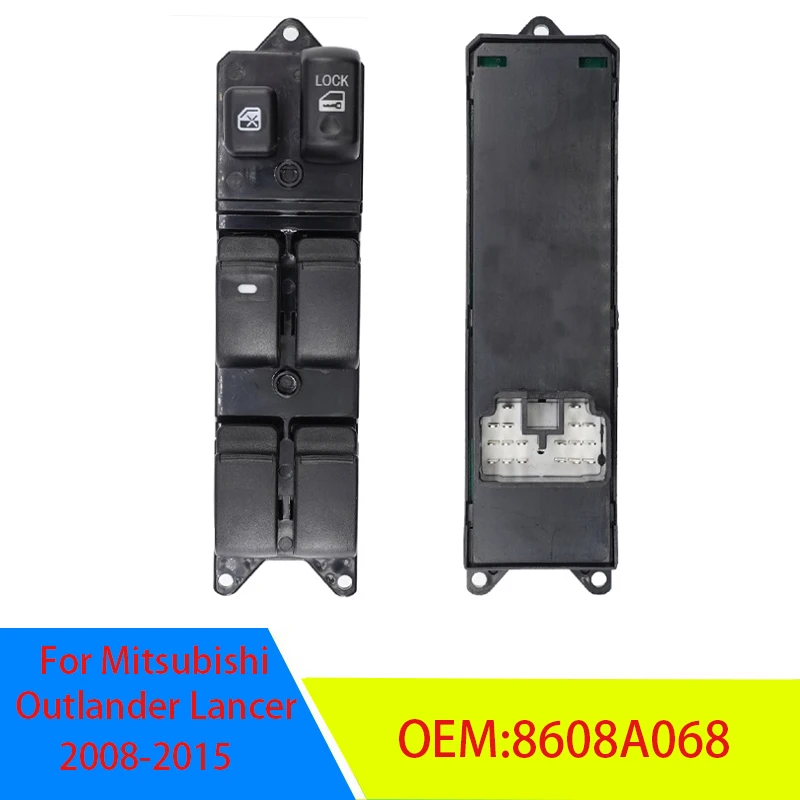 8608A207 Передняя боковая панель выключателя окна для Mitsubishi Outlander Lancer 2008-2015 8608A068 8608A187