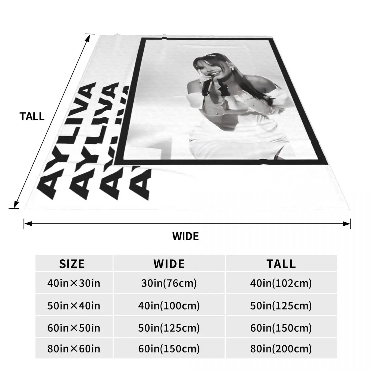 Ayliva новинка 2024 года альбом LIEB MICH одеяло Фланелевое покрывало для кровати турнира