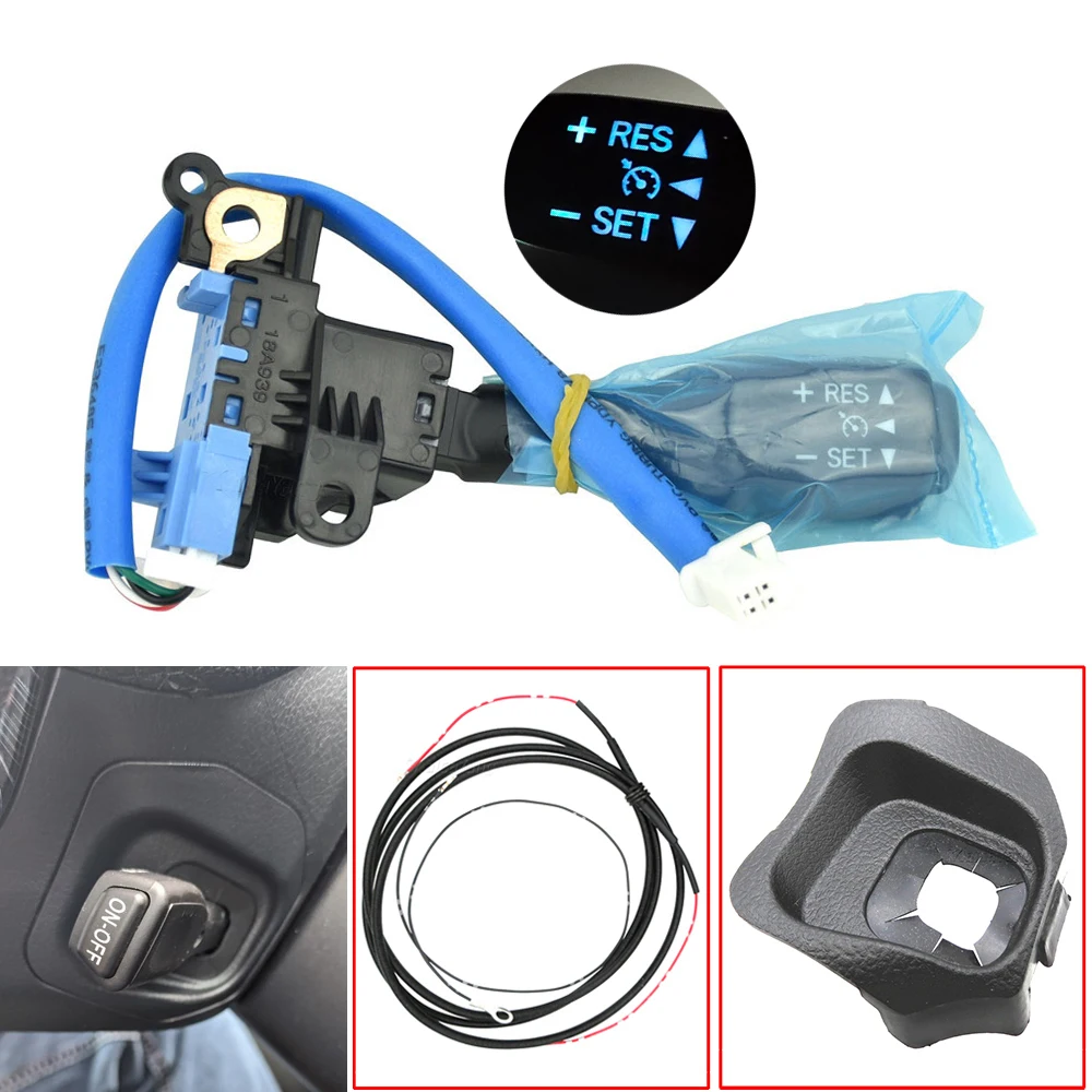 Комплект переключателя круиз-контроля с синей подсветкой 2011-2016 для Toyota Land Cruiser Prado