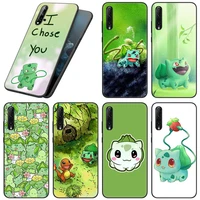 bulbasaur pokemon phone case for huawei honor 7a 7s 8a 8s 8c 8x 9a 9c 10i 20i 20s 20e 30i 9x pro 10x lite black soft cover