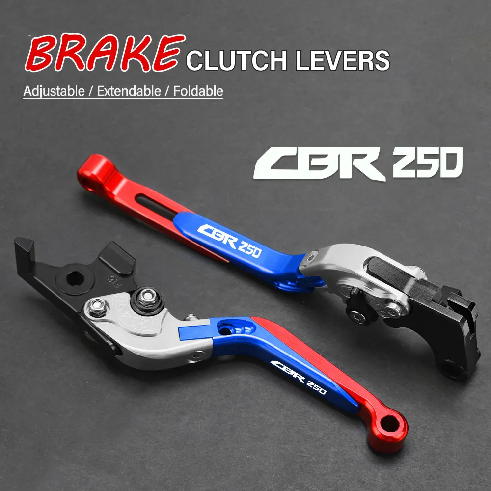 Мотоцикл для Honda CBR250R CBR250 R CBR 250R 2011-2018 ручной тормозной клатч Регулируемые рычаги Ручка складной выдвижной рычаг захват