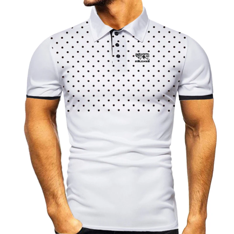 

Summer Men Fashion and Casual Short Sleeve Polo Shirt