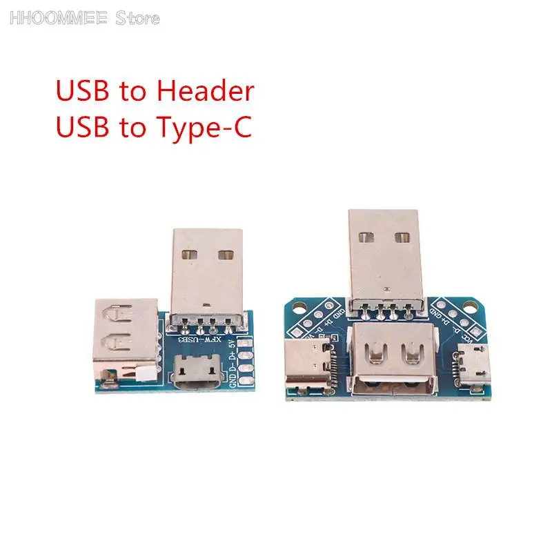 

1 шт., USB-переходник на Type-c Micro USB 4P 2,54 мм