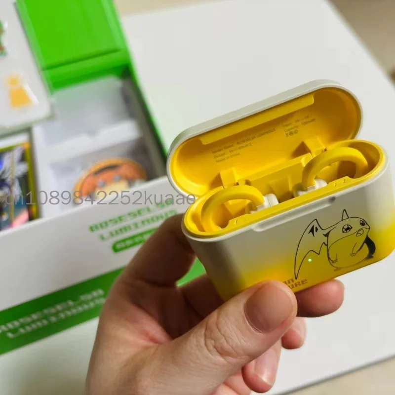 Фото Беспроводные Bluetooth-наушники Digimon Adventure Limited Box Ear Clip: легкие, для спорта на открытом воздухе, идеальный подарок для любителей аниме №2