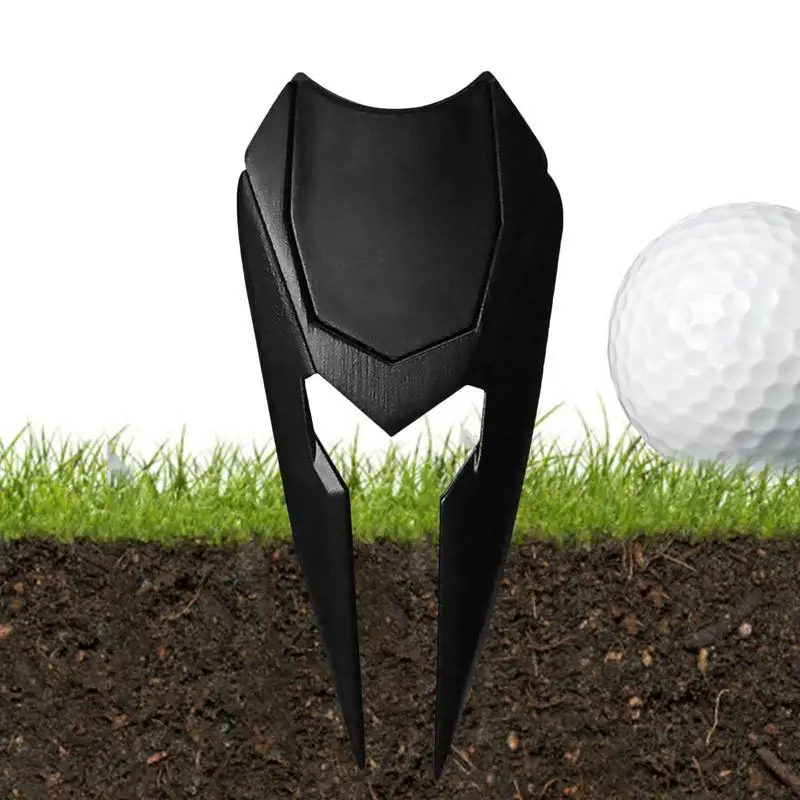 

Golf Divot Tool Golf Ball Marker Magnetic Golf Training Aid Groove Cleaning Putting Alignment Club Holder Fairway Repairing