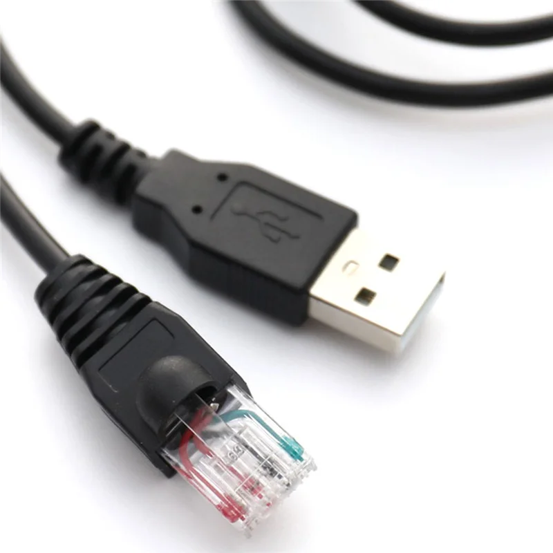 Консольный кабель USB-RJ50 AP9827 для APC Smart UPS 940-0127B 940-127C 940-0127E с литым чехлом снятия
