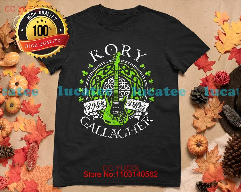 Фото Черная хлопковая Футболка Rory Gallagher TA34191 №1
