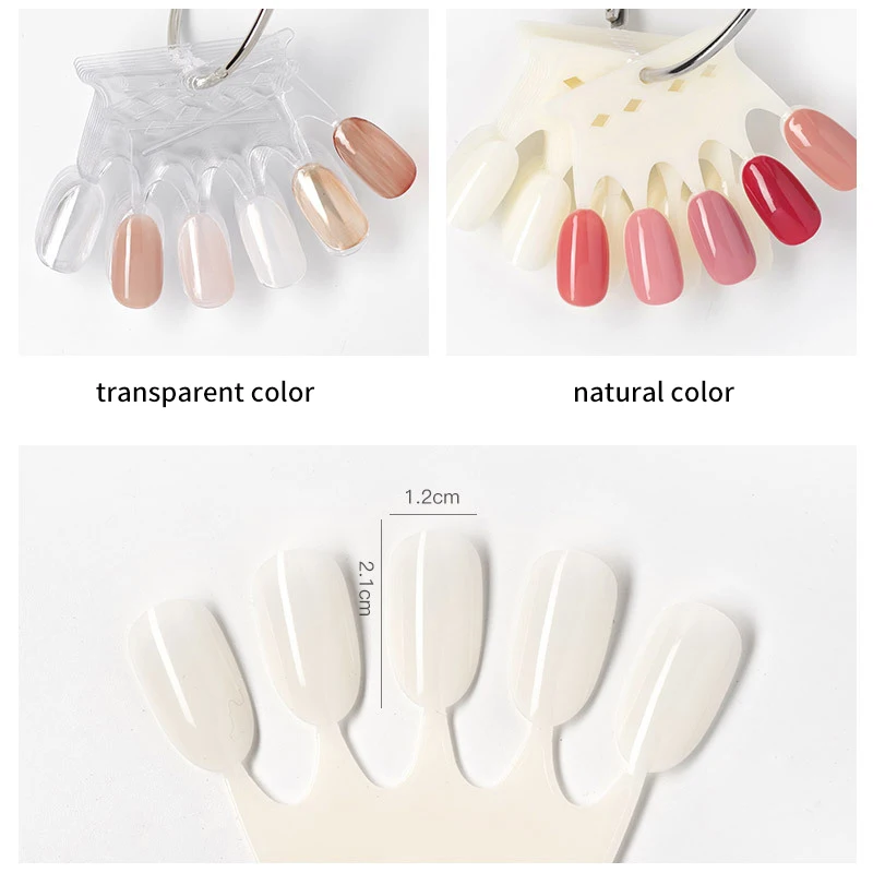 Красочный шаблон дизайна ногтей в форме практичной палитры Yingya Weiya для практики и