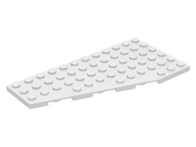 

EK Building Blocks Wedge, Plate 12 x 6 Left Compatible with LEGO 30355 Technical Support MOC Accessories Parts Assembly Bricks