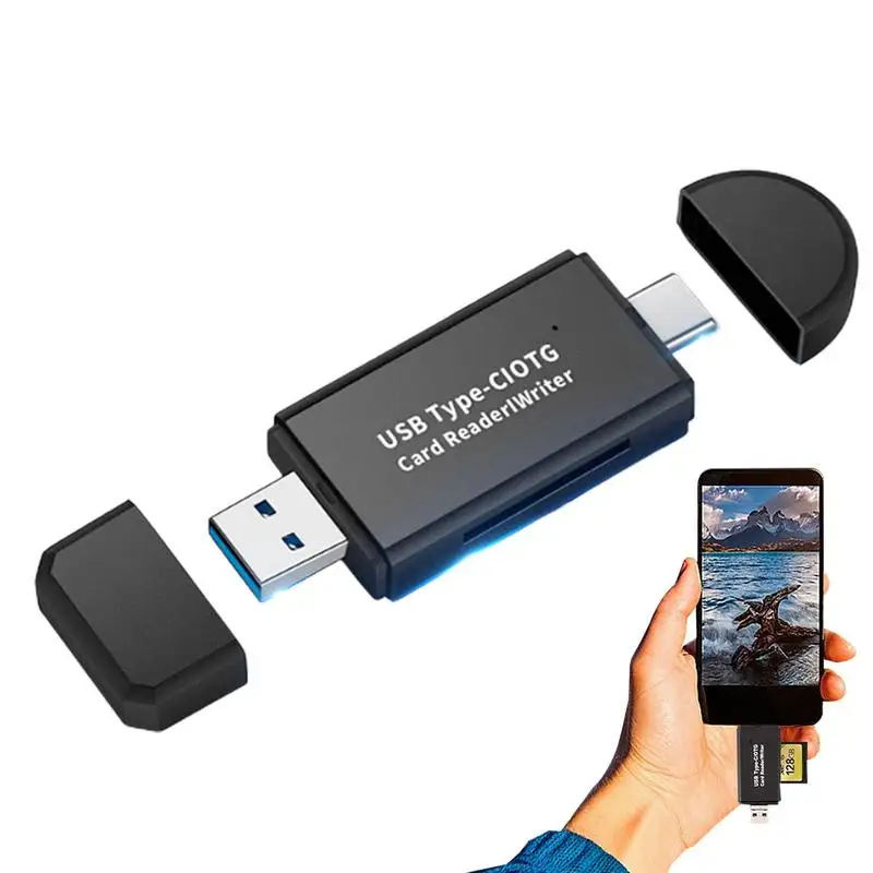

5 в 1, кардридер OTG Type C MicroUSB2.0